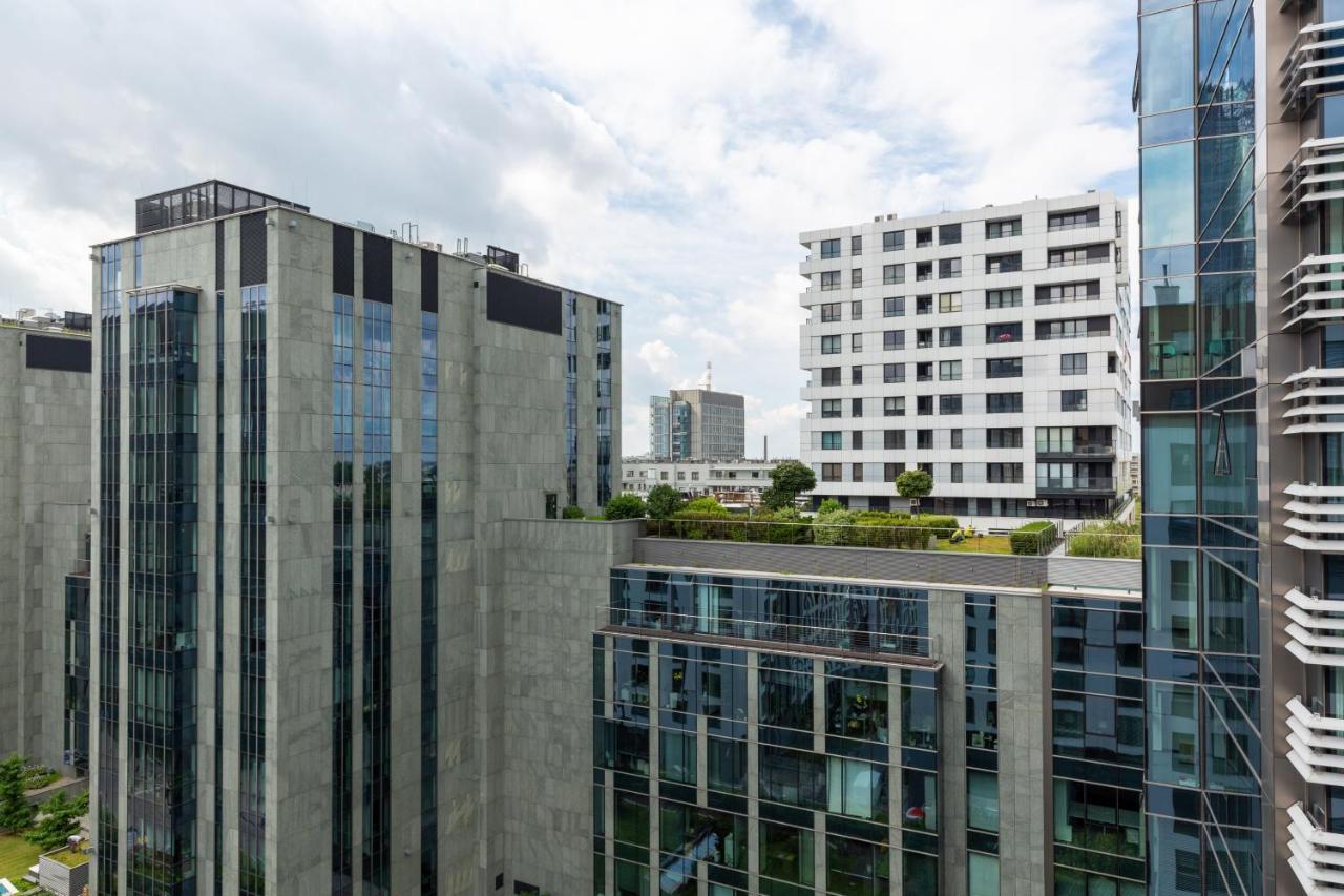 City Center Apartments Grzybowska With Parking By Noclegi Renters Warsaw Luaran gambar